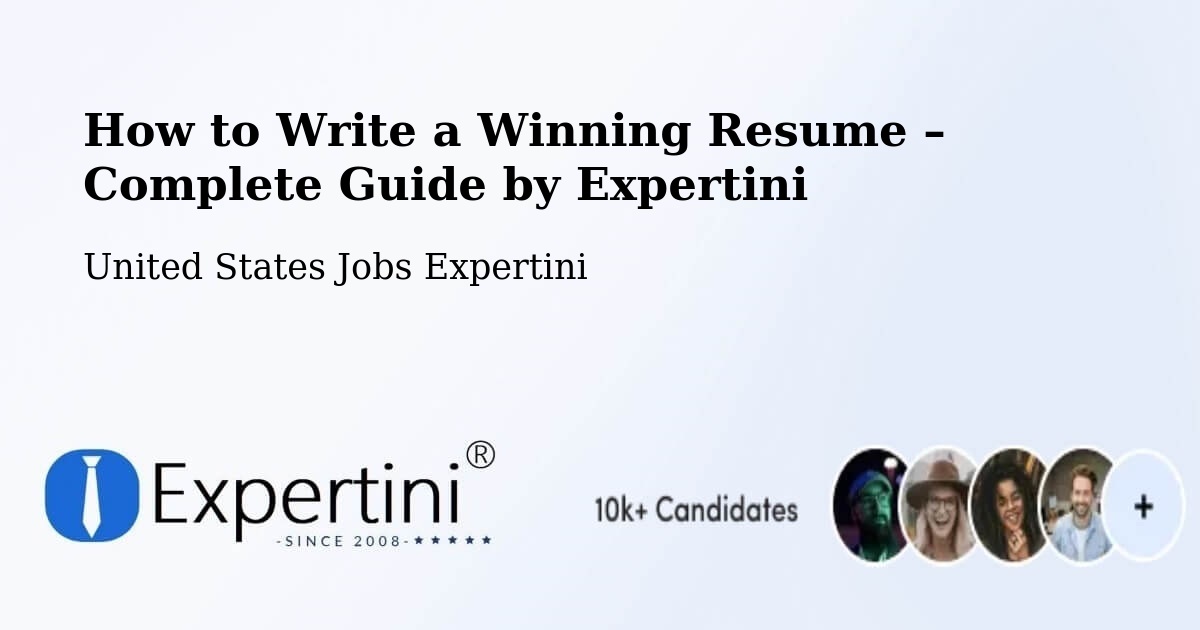 Resume Writing Guide for Job Seekers – Midland County - Midland County, United States Jobs Expertini